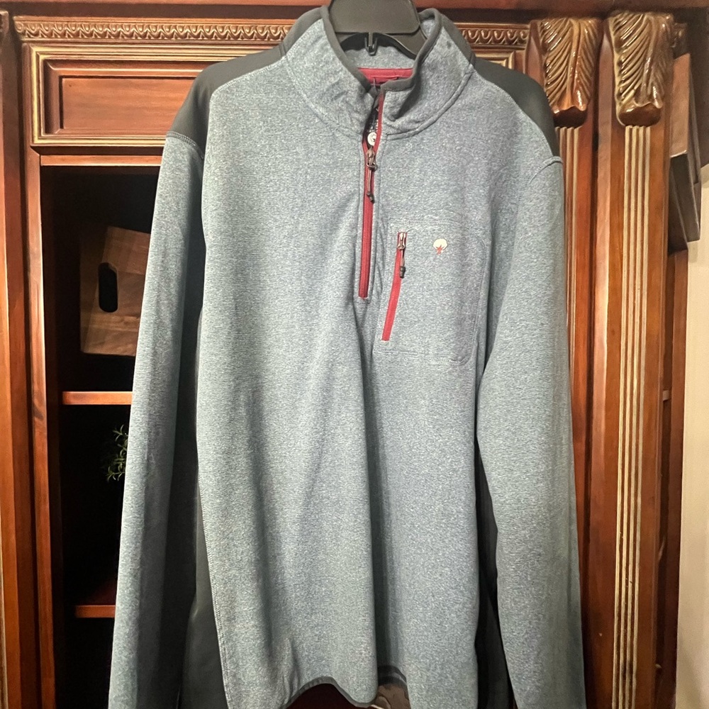 Trailhead Quarter Zip Blue Wing